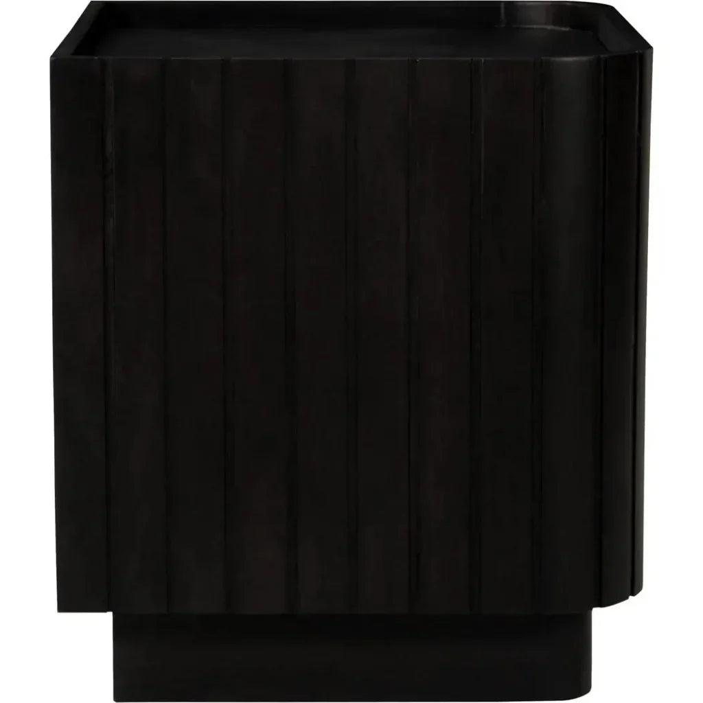 Povera Wood Nightstand - LOOMLAN - Moe's Home - Nightstands