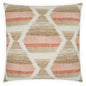 Praia Pink Throw Pillow