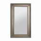 Prazzo Leaner 91" Rectangle Antique Silver Floor Mirror-Floor Mirrors-Bassett Mirror-LOOMLAN