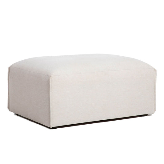 Premium Performance Fabric Ottoman-Ottomans-LH Imports-LOOMLAN