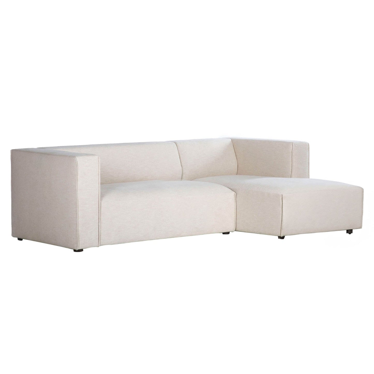 Premium Performance Fabric Small Modular Sectional-Modular Sofas-LH Imports-Right Facing-LOOMLAN