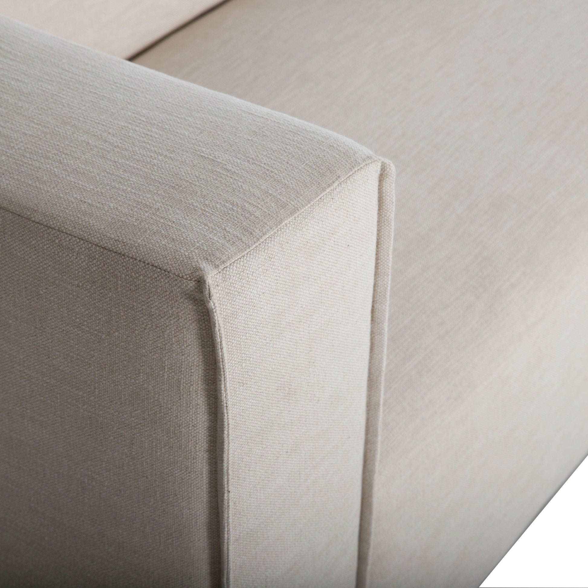 Premium White Modular Sectional with Ottoman-Modular Sofas-LH Imports-LOOMLAN