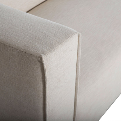 Premium White Modular Sectional with Ottoman-Modular Sofas-LH Imports-LOOMLAN