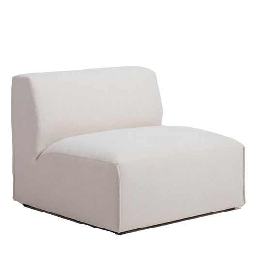 Premium White Performance Fabric Modular Sofa-Modular Sofas-LH Imports-LOOMLAN