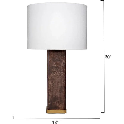 Preston Burl Wood Table Lamp & Unique - LOOMLAN - Jamie Young - Table Lamps
