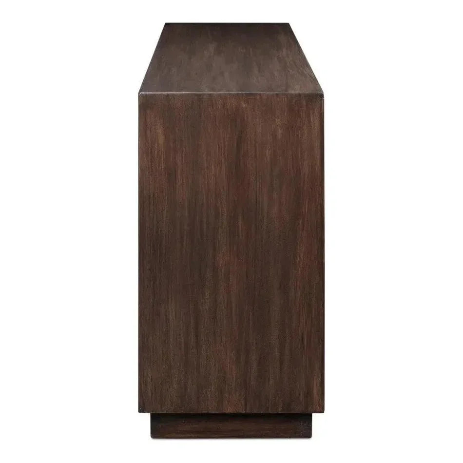 Preston Four Door Cabinet For Living Room - LOOMLAN - Sarreid - Sideboards