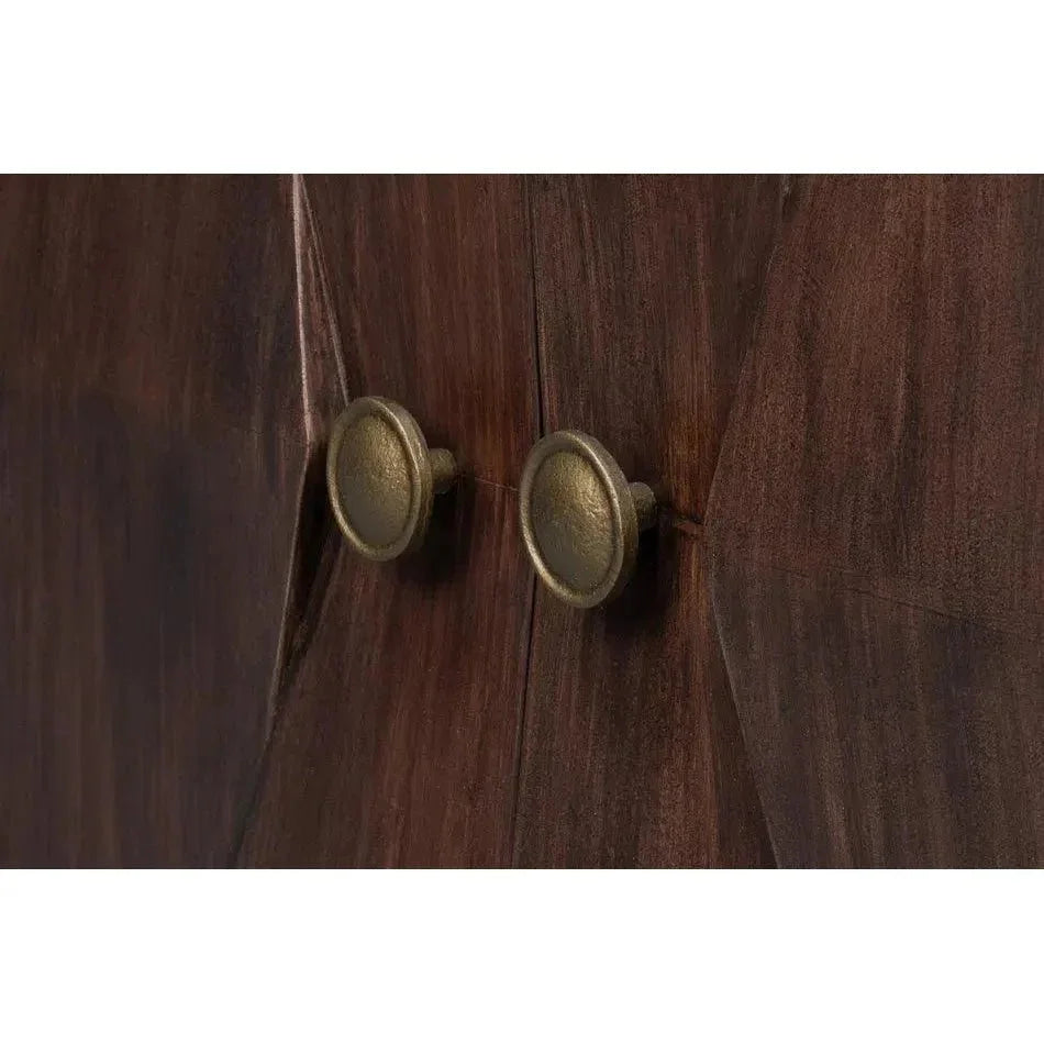 Preston Four Door Cabinet For Living Room - LOOMLAN - Sarreid - Sideboards