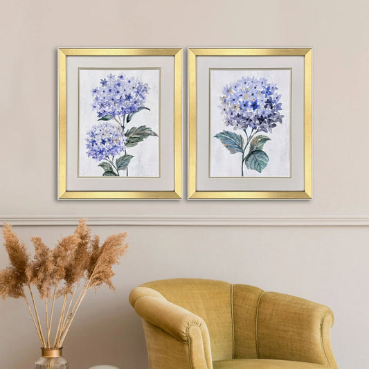 Pretty in Purple Purple Framed Wall Art 2PC