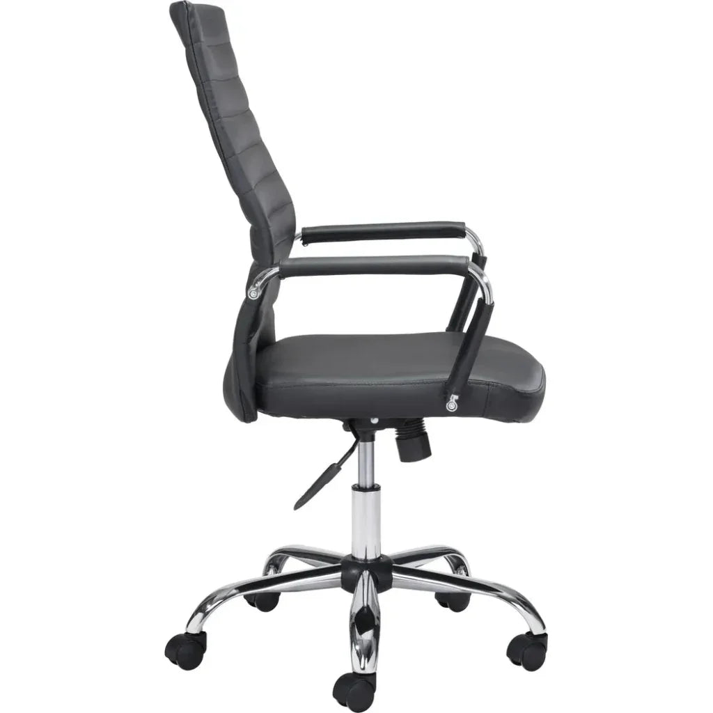 Primero Office Chair Black-Office Chairs-Zuo Modern-LOOMLAN