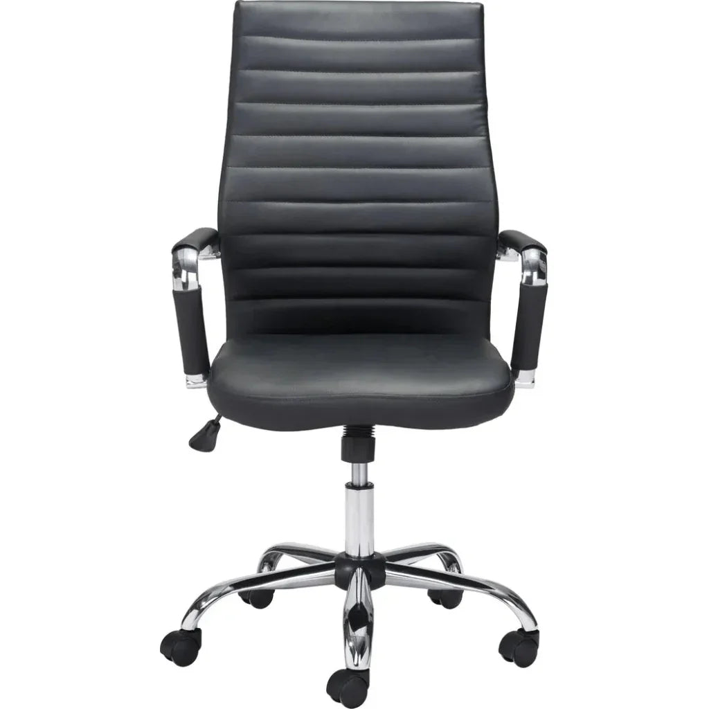 Primero Office Chair Black-Office Chairs-Zuo Modern-LOOMLAN