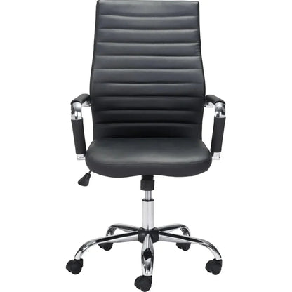Primero Office Chair Black-Office Chairs-Zuo Modern-LOOMLAN