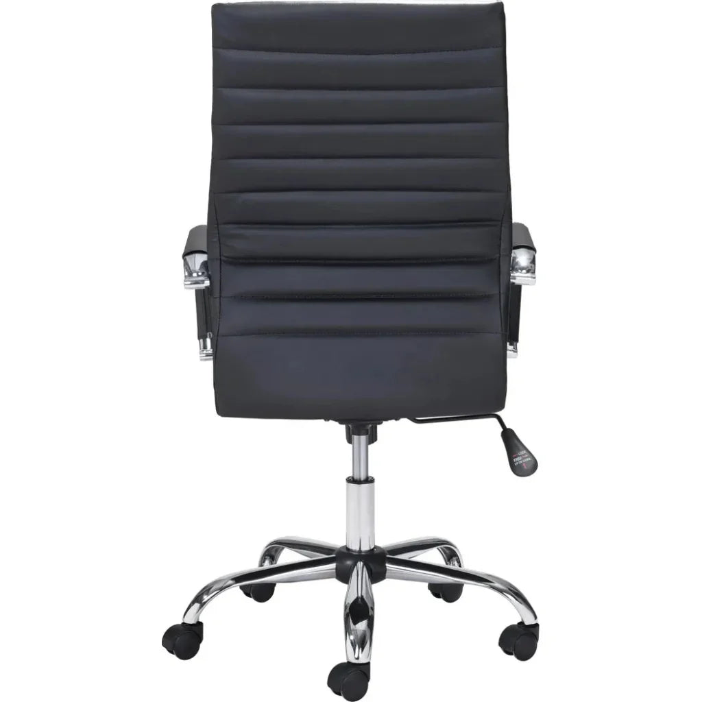 Primero Office Chair Black-Office Chairs-Zuo Modern-LOOMLAN