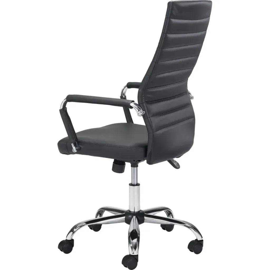 Primero Office Chair Black-Office Chairs-Zuo Modern-LOOMLAN