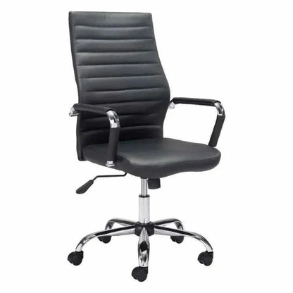 Primero Office Chair Black-Office Chairs-Zuo Modern-LOOMLAN