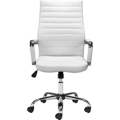 Primero Office Chair White-Office Chairs-Zuo Modern-LOOMLAN