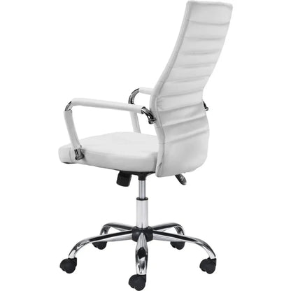 Primero Office Chair White-Office Chairs-Zuo Modern-LOOMLAN