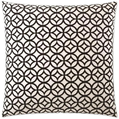 Prisim Black Throw Pillow With Insert - LOOMLAN - D.V. Kap - Throw Pillows