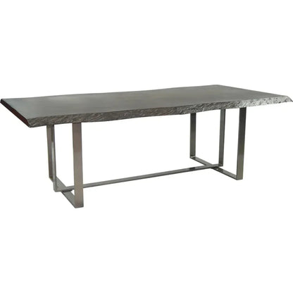 Prism Aluminum Sling Dining Set Table Seats 6-Outdoor Dining Sets-Castelle-LOOMLAN