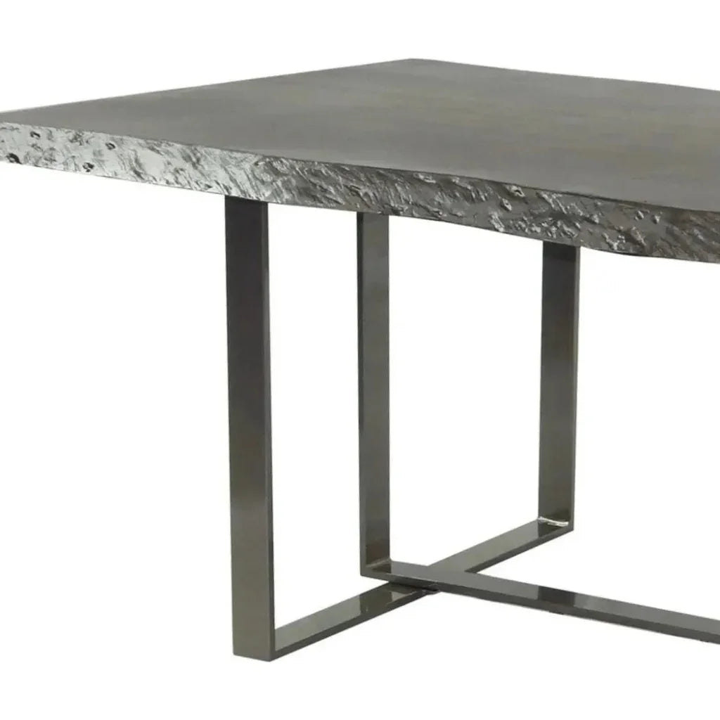 Prism Aluminum Sling Dining Set Table Seats 6-Outdoor Dining Sets-Castelle-LOOMLAN