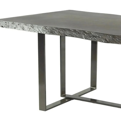 Prism Aluminum Sling Dining Set Table Seats 6-Outdoor Dining Sets-Castelle-LOOMLAN