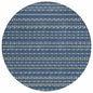 Prismine Blue Washable Indoor - Outdoor Rug - LOOMLAN - LOOMLAN Rugs - Outdoor Rugs