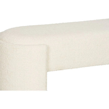 Prix White Backless Bedroom Bench - LOOMLAN - Wildwood - Bedroom Benches