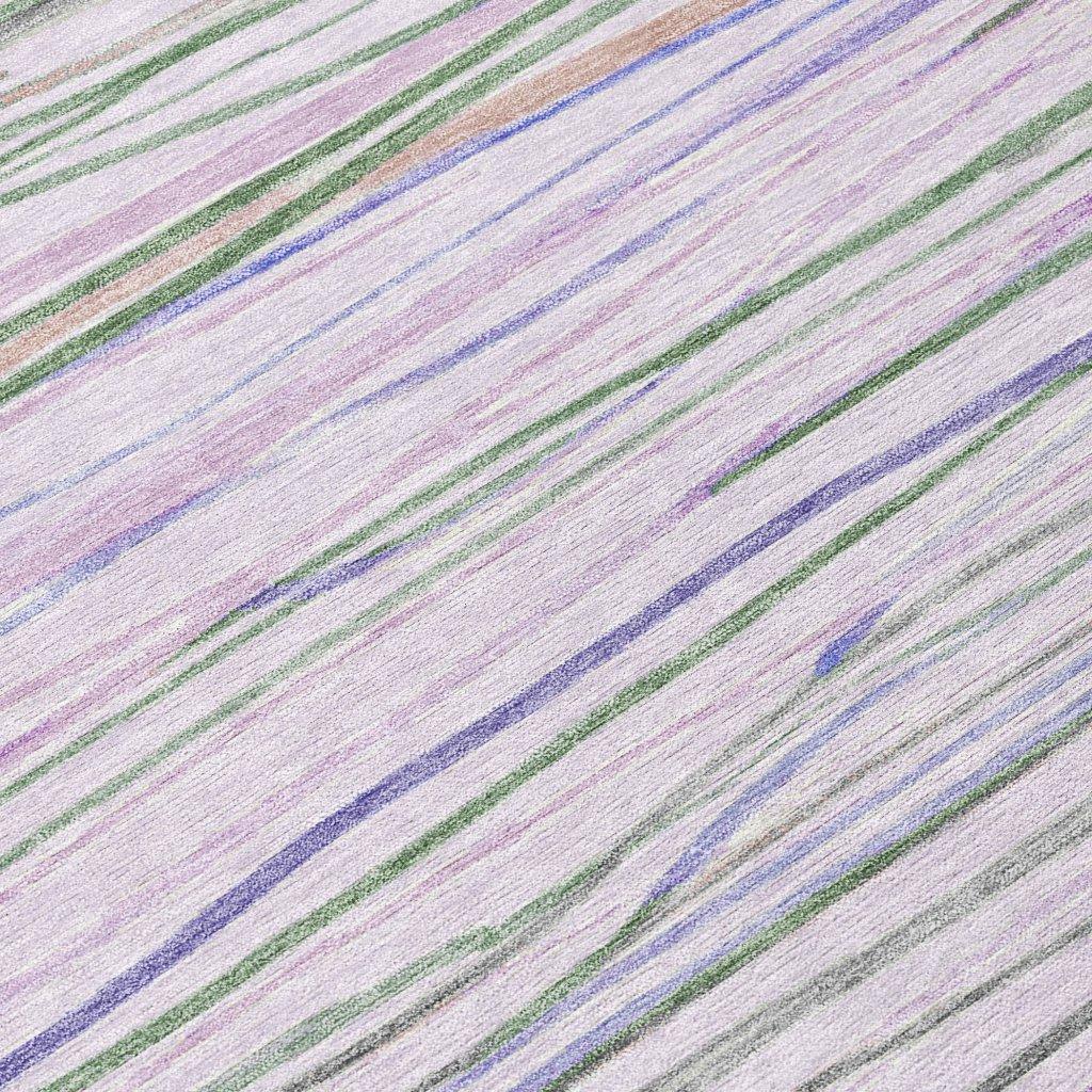 Prizme Purple Washable Indoor - Outdoor Rug - LOOMLAN - LOOMLAN Rugs - Outdoor Rugs