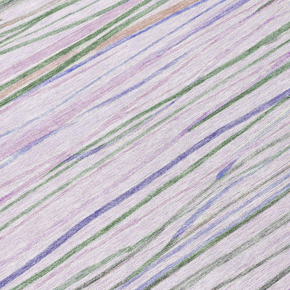 Prizme Purple Washable Indoor - Outdoor Rug - LOOMLAN - LOOMLAN Rugs - Outdoor Rugs