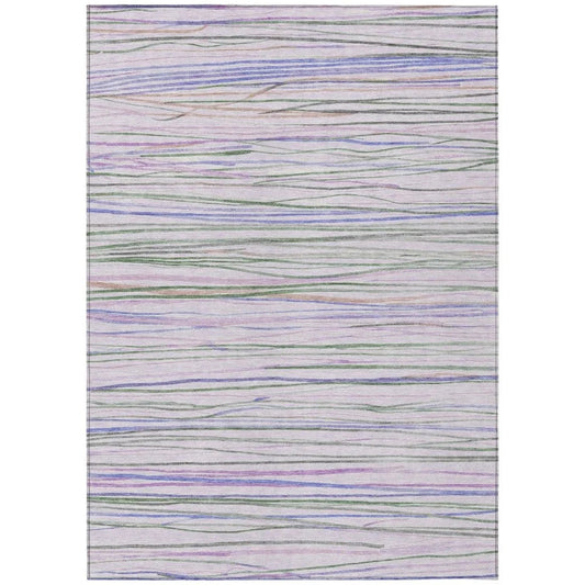 Prizme Purple Washable Indoor - Outdoor Rug - LOOMLAN - LOOMLAN Rugs - Outdoor Rugs