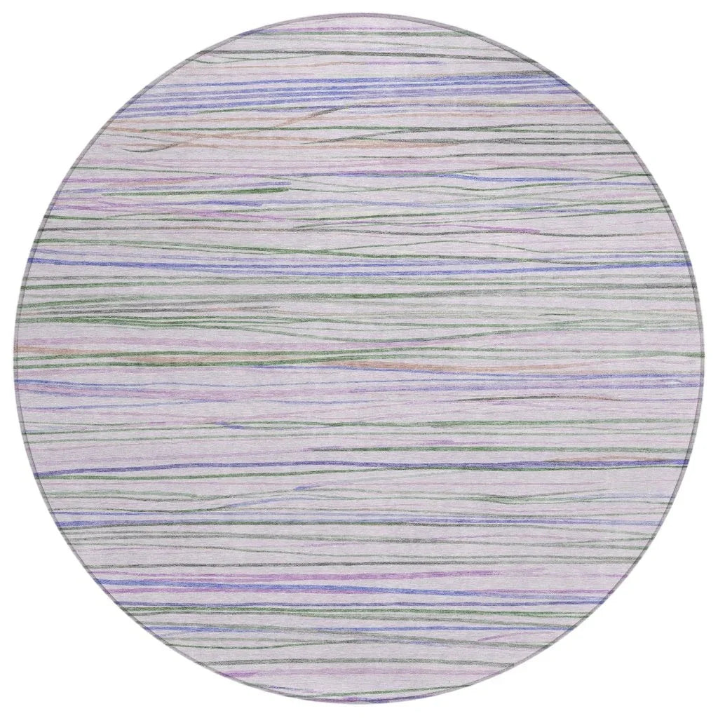 Prizme Purple Washable Indoor - Outdoor Rug - LOOMLAN - LOOMLAN Rugs - Outdoor Rugs