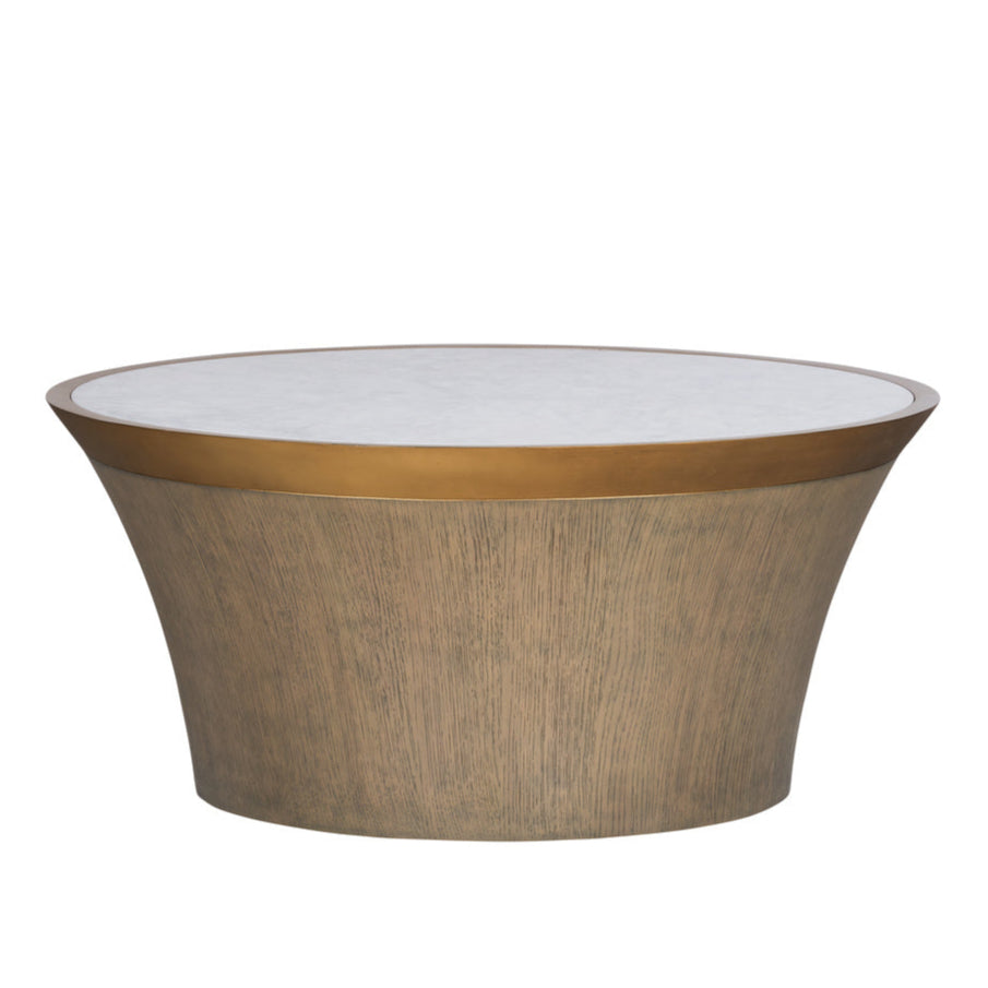 Proctor White Marble Top Cocktail Table
