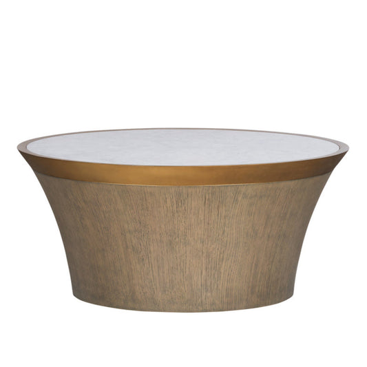 Proctor White Marble Top Cocktail Table