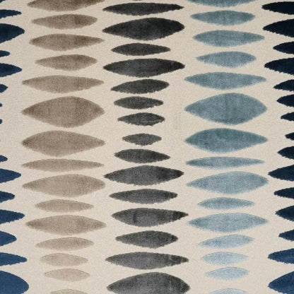 Prospero Mineral Abstract Blue Mist Large Throw Pillow - LOOMLAN - D.V. Kap - Throw Pillows