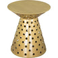 Proton Side Table Gold - LOOMLAN - Zuo Modern - Side Tables