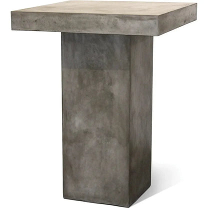 Provence Bar Table - Slate Grey Outdoor Bar Table-Outdoor Dining Tables-Seasonal Living-LOOMLAN