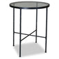Provence Iron Round Outdoor Pub Table-Outdoor Counter Tables-Sunset West-LOOMLAN