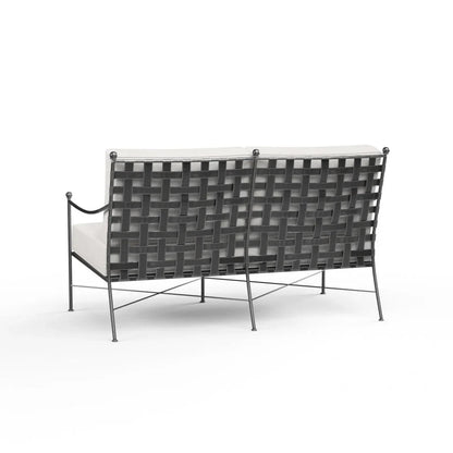 Provence Sunbrella Outdoor Loveseat - LOOMLAN - Sunset West - Outdoor Sofas & Loveseats