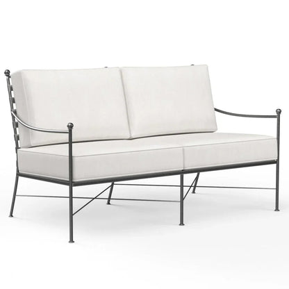 Provence Sunbrella Outdoor Loveseat - LOOMLAN - Sunset West - Outdoor Sofas & Loveseats
