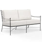 Provence Sunbrella Outdoor Loveseat - LOOMLAN - Sunset West - Outdoor Sofas & Loveseats