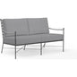 Provence Sunbrella Outdoor Loveseat - LOOMLAN - Sunset West - Outdoor Sofas & Loveseats