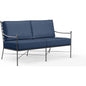 Provence Sunbrella Outdoor Loveseat - LOOMLAN - Sunset West - Outdoor Sofas & Loveseats