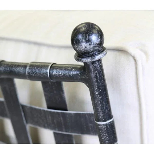 Provence Sunbrella Rocking Outdoor Club Chair-Outdoor Accent Chairs-Sunset West-LOOMLAN