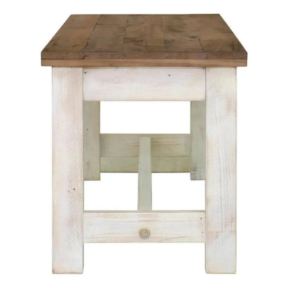 Provence Wood Brown Bench - LOOMLAN - LH Imports - Dining Benches