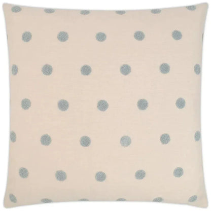 Puff Dotty Pink Throw Pillow With Insert - LOOMLAN - D.V. Kap - Throw Pillows