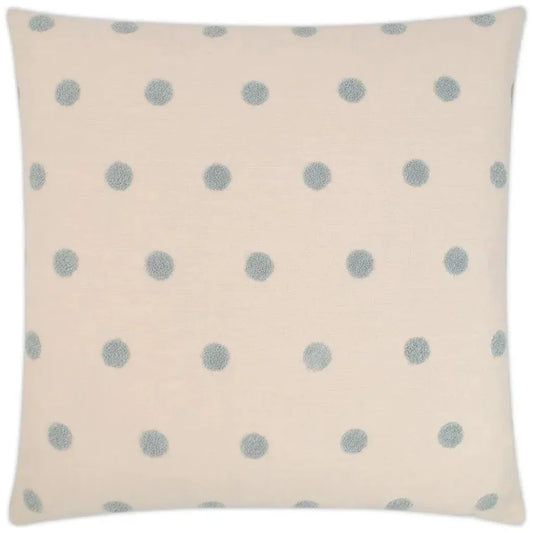 Puff Dotty Pink Throw Pillow With Insert - LOOMLAN - D.V. Kap - Throw Pillows