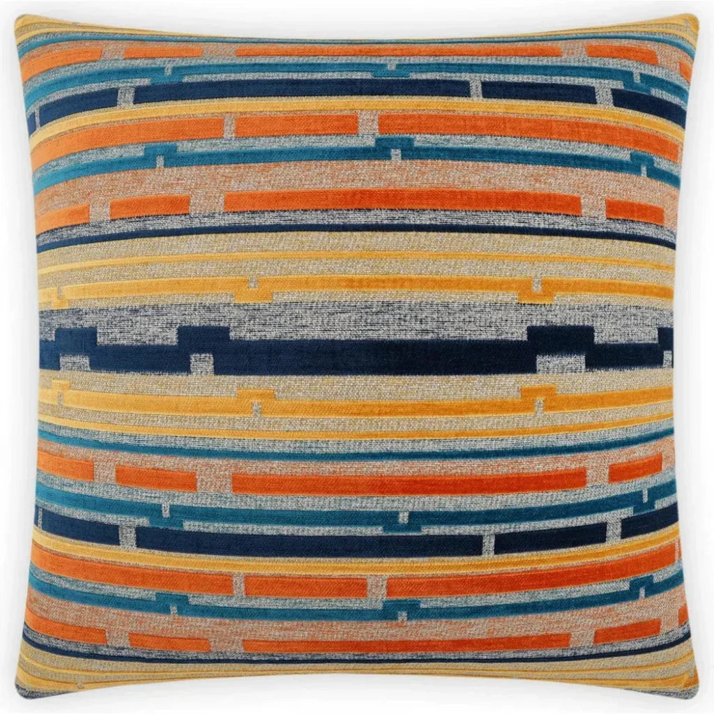Punctuate Sunset Orange Throw Pillow Insert - LOOMLAN - D.V. Kap - Throw Pillows
