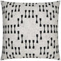 Purnima Onyx Global Black Large Throw Pillow Insert - LOOMLAN - D.V. Kap - Throw Pillows