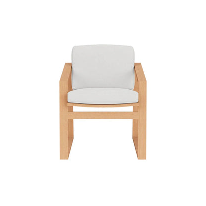 Pursuit Aluminum Outdoor Dining Armchair-Outdoor Dining Chairs-Lloyd Flanders-LOOMLAN