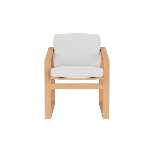 Pursuit Aluminum Outdoor Dining Armchair-Outdoor Dining Chairs-Lloyd Flanders-LOOMLAN