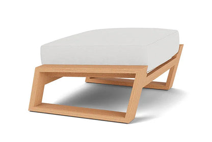 Pursuit Aluminum Outdoor Ottoman-Outdoor Ottomans-Lloyd Flanders-LOOMLAN